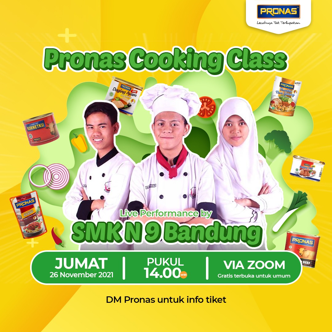 Pronas Cooking Class SMKN 9 Bandung