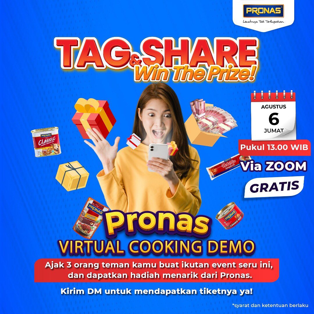 Tag & Share Win The Prize