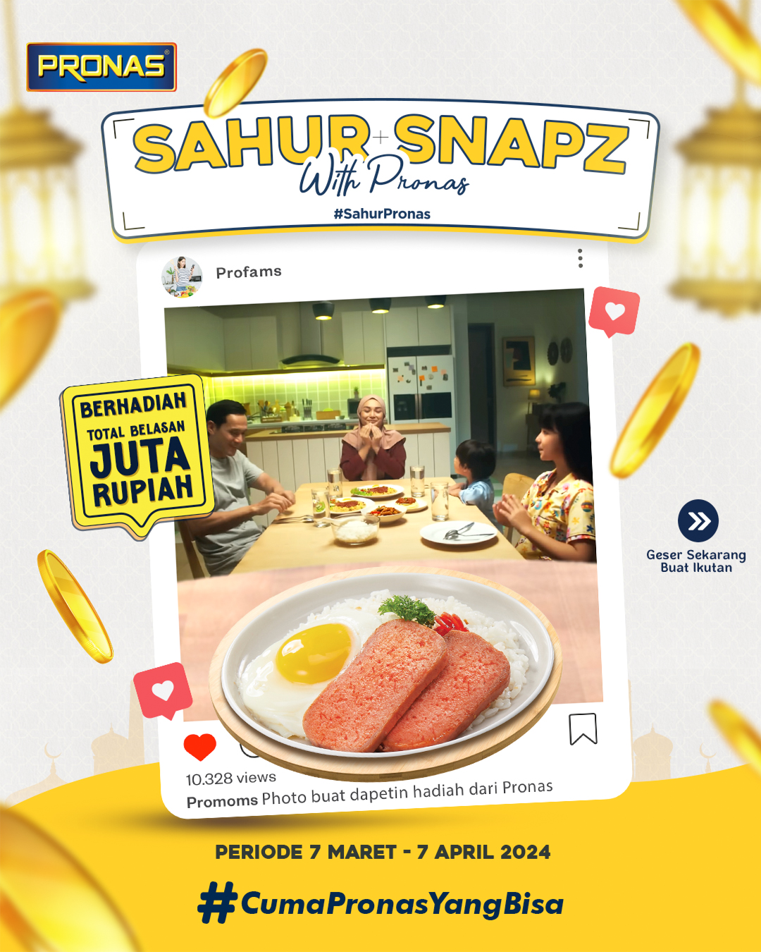 MASAK SIMPLE BUAT SAHUR BISA DAPETIN HADIAH