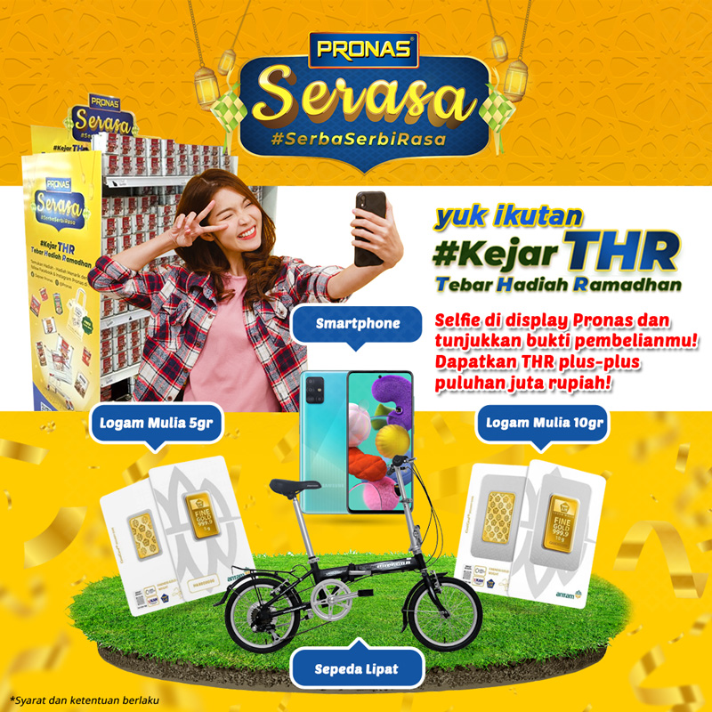 Kejar THR Tebar Hadiah Ramadhan