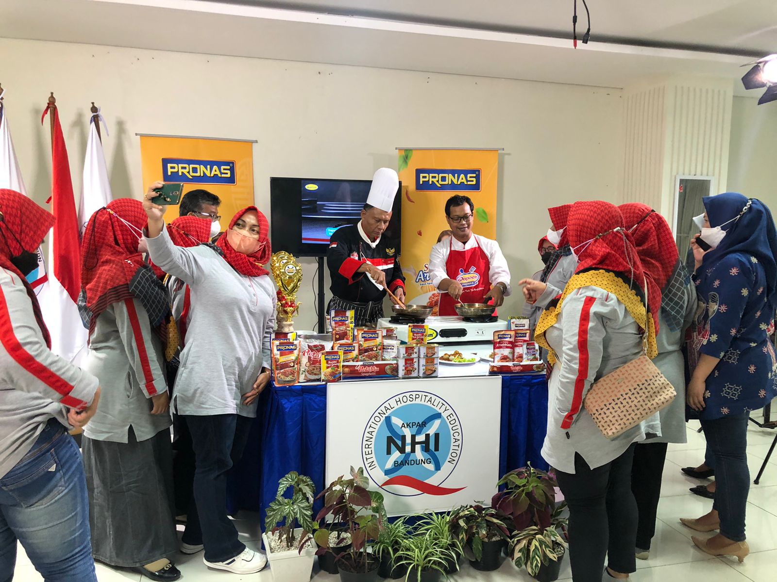 Live Cooking Pronas Akpar NHI Bandung