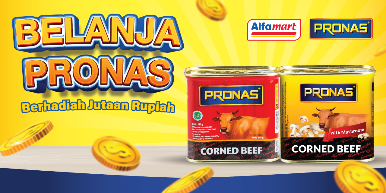 Giveaway Jutaan Rupiah Belanja Pronas di Alfamart