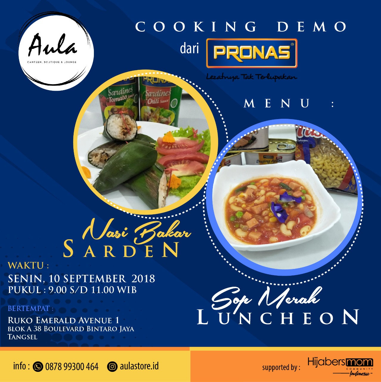 Cooking Demo Pronas