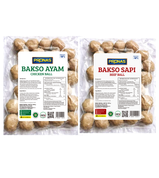 Bakso Sapi dan Ayam Pronas