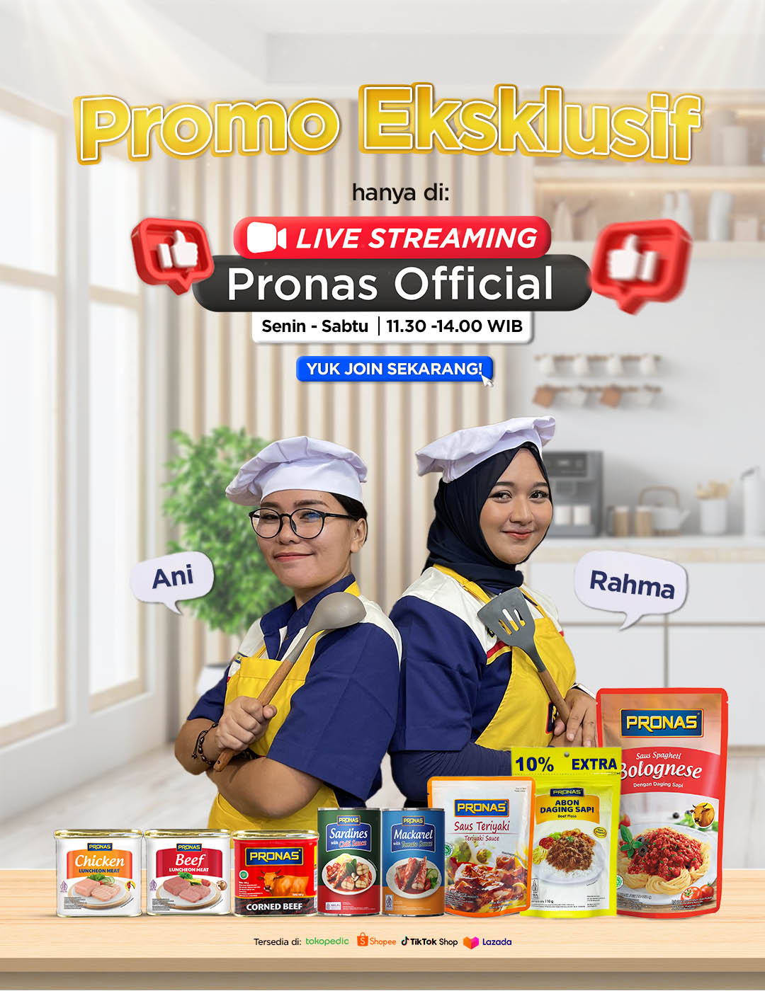 PRONAS Live Streaming