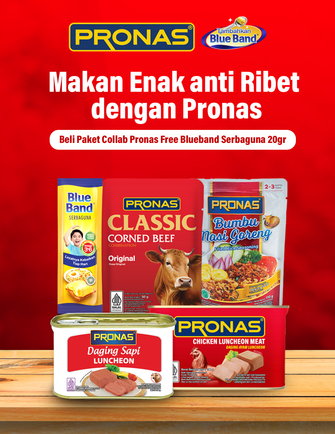 Pronas x BlueBand